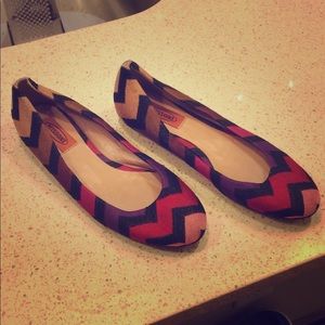 Missoni beaded ballet flats